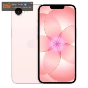 iPhone 17e 256GB Rosa-palido (Novo com caixa aberta) - Imagem 1