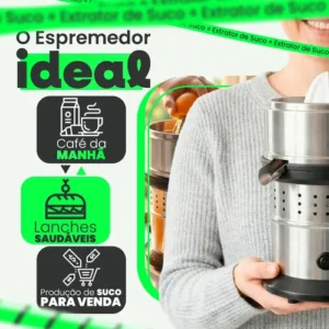 Espremedor Potente Laranja Elétrico Maquina 700w Fazer Suco - Imagem 8
