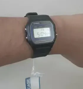 Relógio Casio Masculino Digital Preto de Resina W-59-1VQ - Imagem 10