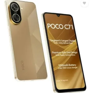 Xiaomi Pocophone Poco C71 3gb Ram 64Gb Rom Dourado - Imagem 7