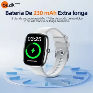 Relógio inteligente smartwatch ultra Bazik Prime S35 Ultra Max masculino e feminino cor preto para android ios 123 modos esporte ip67 47mm - Imagem 6