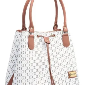 Bolsa Sacola Casual Feminina Estampada Ombro Zíper Interno - Imagem 2