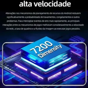 Celular Smartphone 5G ,512GB ROM + 12GB RAM, Dimensity 7200, Camera 32mp +18mp ,Bateria De 5000 Mah, Tela 6.78, Android 15, Dual Sim - Imagem 4