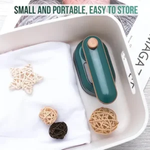 Mini Ferro De Passar Roupa A Vapor Para Viagem Bivolt - Imagem 12