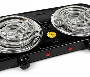 Fogão Cooktop Elétrico 2 Bocas 2500w, Portátil 110v/220v - Imagem 2