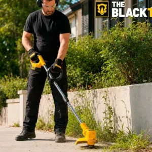 Roçadeira Aparador Grama A Bateria Recarregável 21v 750w Profissional Com Acessórios Tcg21c The Black Tools - Imagem 12