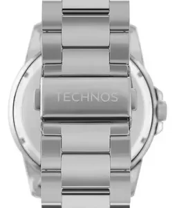 Relógio Masculino Technos Militar Azul Original Prata - Imagem 6