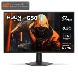 Monitor Gamer AOC AGON G50 27" 144Hz 0,5ms 27G50F - Imagem 1
