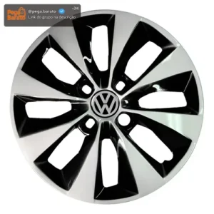 Jogo 4 Calota Gol Voyage G5 G6 2013 2014 2015 Aro 14 C. Alto - Imagem 1