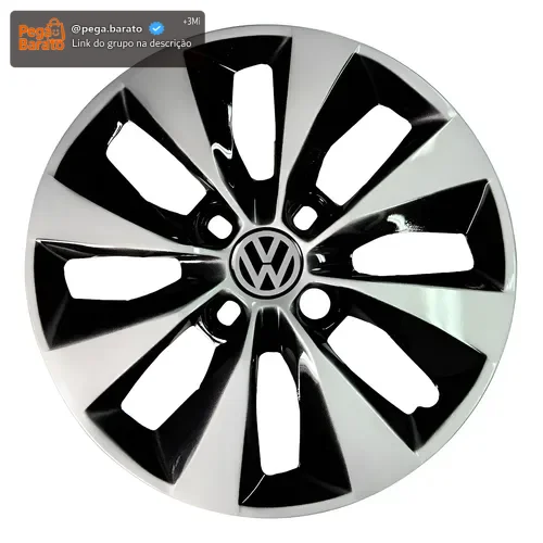 Jogo 4 Calota Gol Voyage G5 G6 2013 2014 2015 Aro 14 C. Alto