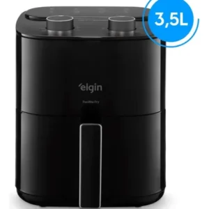 Fritadeira Air Fryer Facilita Fry 3,5litros Preta Elgin - Imagem 4