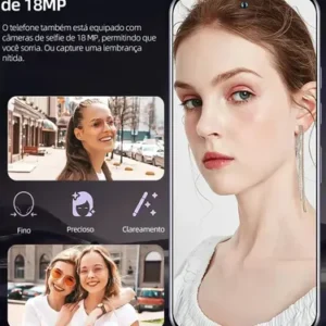 Celular Smartphone 5G ,512GB ROM + 12GB RAM, Dimensity 7200, Camera 32mp +18mp ,Bateria De 5000 Mah, Tela 6.78, Android 15, Dual Sim - Imagem 8