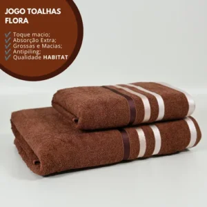 Jogo Toalhas Banhão Gigante Grossas Algodão Super Soft 4pçs - Imagem 6