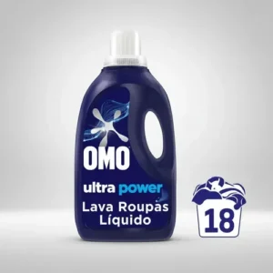 Omo Lava Roupas Líquido com tecnologia de remoção de manchas Ultra Power 1,8 L - Imagem 10