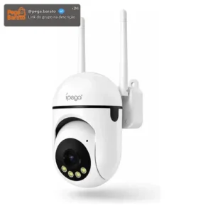 Câmera De Segurança Wi-fi 3mp Visão Noturna Colorida Áudio - Imagem 1