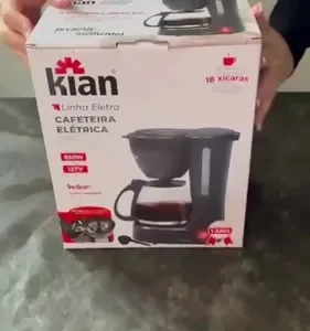Cafeteira Elétrica Cf-102 Kian 18 Xícaras 650w Cor Preto - Imagem 8