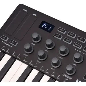 Teclado Controlador MIDI M-Vave SMK-25 25 Teclas 8 Pads Bluetooth - Imagem 3