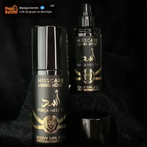 Body Splash Masculino 200ml Miss Rosê Força do Leão Amadeirado - Imagem 1