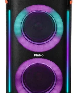 Caixa Som Philco Extreme 1200w Connection Tws Pcx6900 2 Mic Preto - Imagem 3