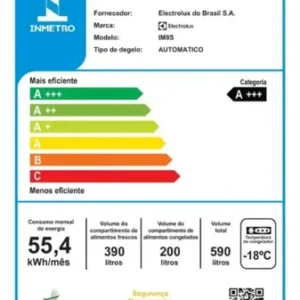 Geladeira Electrolux Frost Free Inverter 590L AutoSense 3 Portas Cor Inox Look IM8S - Imagem 12