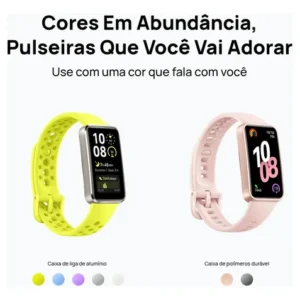 Smartwatch HUAWEI Band 10 Caixa de Polímeros Duráveis Análise do Sono em Nível Profissional Assistente de Bem-estar Emocional Relógio Smartwatch Compatível com Android e iOS Preto - Imagem 11