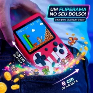 Mini Video Game Portátil Conexão Tv Av/usb Criança / Adulto - Imagem 5