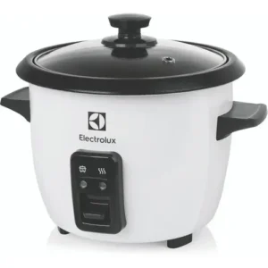 Panela Elétrica Electrolux vapor arroz capacidade 1,3L 7 xícaras manter aquecido panela removível antiaderente tampa vidro RCB50 branca por Rita Lobo​ - Imagem 7