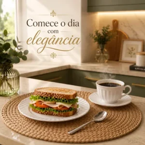 Aparelho De Jantar E Chá Jogo 16 Peças Vidro Branco Completo - Imagem 8