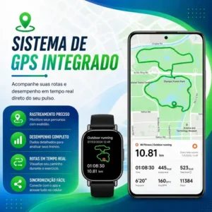 Relógio Smartwatch Redmi Watch 5 Active Lite Xiaomi Preto Prateado - Imagem 6