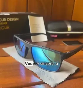 Óculos De Sol Masculino Polarizado Proteção Uv400 Original - Imagem 16