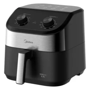 Fritadeira Air Fryer 5,5l Widemax Com Interior De Alumínio 1900w Midea - Imagem 2