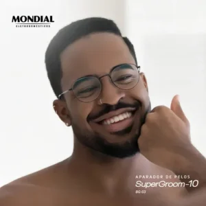 Aparador De Pelos Super Groom 10 Mondial 6W Bivolt BG-03 - Imagem 9