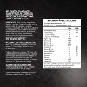 Pré-Treino Evolution Workout 300g Termogênico Sabor Melancia Soldiers Nutrition Energia Foco Treino - Imagem 4