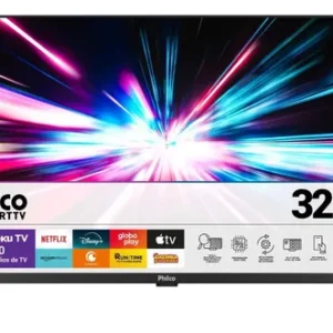Smart Tv Ptv32g7pr2cgb 32 Polegadas Led Roku Cinza Philco - Imagem 2