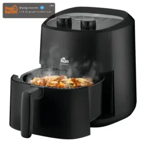Fritadeira Elétrica Air Fryer Sem Oleo Antiaderente 1200w Af-105 3,5 Litros Kian - Imagem 1