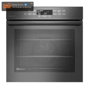 Forno de Embutir Electrolux Elétrico 80L Expert com VaporBake e Wi-fi Cinza (OE8EW) - Imagem 1