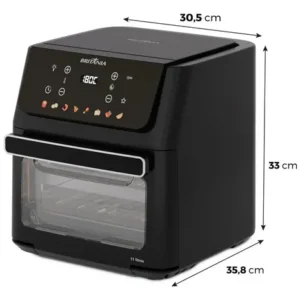 Air Fryer Oven Britânia 11L 8 Funções 1800W Painel Digital BAF11A - Imagem 9