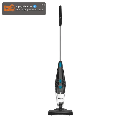 Aspirador de Pó Vertical Midea, 1350W, 2 em 1, cabo de 5M, Preto e Azul
