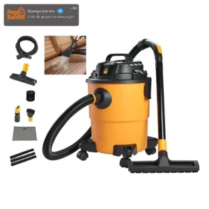Aspirador De Pó E Água De Potência Soprador 3 Em 1 1400w 10l - Imagem 1