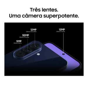 Celular Samsung Galaxy A57 5G 128GB, 8GB RAM, Câmera 50MP, IP68, Super AMOLED 6.7", Recursos AI -Cinza - Imagem 6