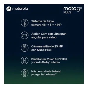 Moto G8 Plus Dual SIM 64 GB cereja 4 GB RAM - Bom (Recondicionado) - Imagem 7