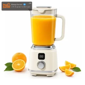 Espremedor Elétrico Portátil Para 600ml Recarregável Usb - Imagem 1