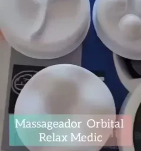 Relaxmedic Massageador Elétrico Orbital 2600 Rotações - Cor Branco - Imagem 18