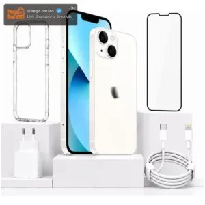 Celular Apple Iphone 13 (128 Gb) - Branco + Inclui Conjunto (Recondicionado) - Imagem 1