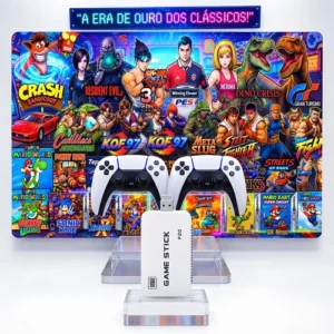 Conversor Video Game 4k Hdmi Adaptador Game Stick 2 Controle - Imagem 4