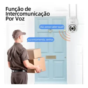 Câmera Segurança Externa Ip Wi-fi Inteligente Com Alarme, 360° Full Hd Ptz Visão Noturna Colorida Rastreamento Humanóide Áudio Bidirecional Ip66 À Prova D'água E À Prova De Poeira Yoosee/ICSEE - Imagem 6