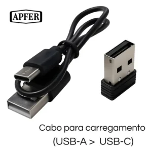 Mouse Vertical Ergonômico Sem Fio Recarregável Bluetooth e USB 2.4G – RGB, Silencioso, DPI Ajustável, Reduz Tensão no Pulso, Portátil e Confortável – Compatível com Notebook, PC, Windows e Mac - Apfer - Imagem 8