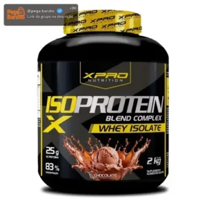 Whey Protein Iso Blend Complex 2kg de Chocolate Zero Açúcar - XPro Nutrition - Imagem 1