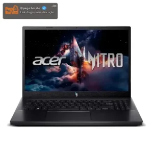 Notebook Gamer Acer Nitro V15 com Intel Core i5-13420H, 8GB RAM e RTX 4050 de 6GB, SSD 512GB e Tela de 15.6" Full HD 165Hz - Imagem 1