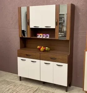 Armário De Cozinha Completa 8 Portas 2 Gaveta Golden Cor Freijó/cinza - Imagem 2